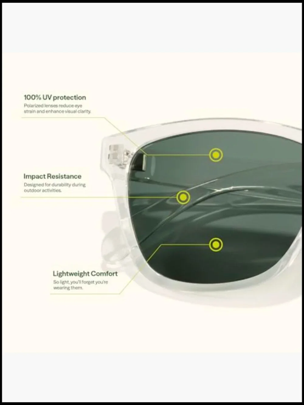 Polarized Recycled Sunglasses - Wrap Around
